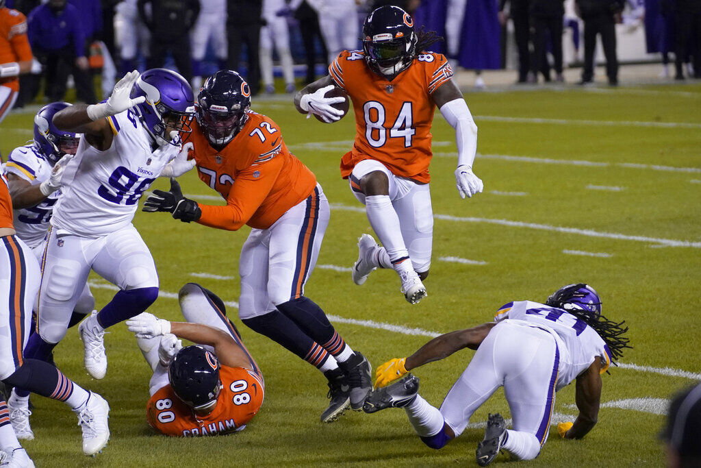 APTOPIX Vikings Bears Football